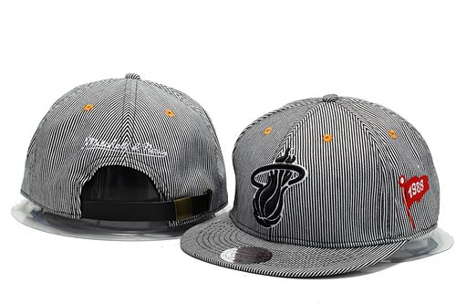 Miami Heat Snapback Hat 0903 (6)